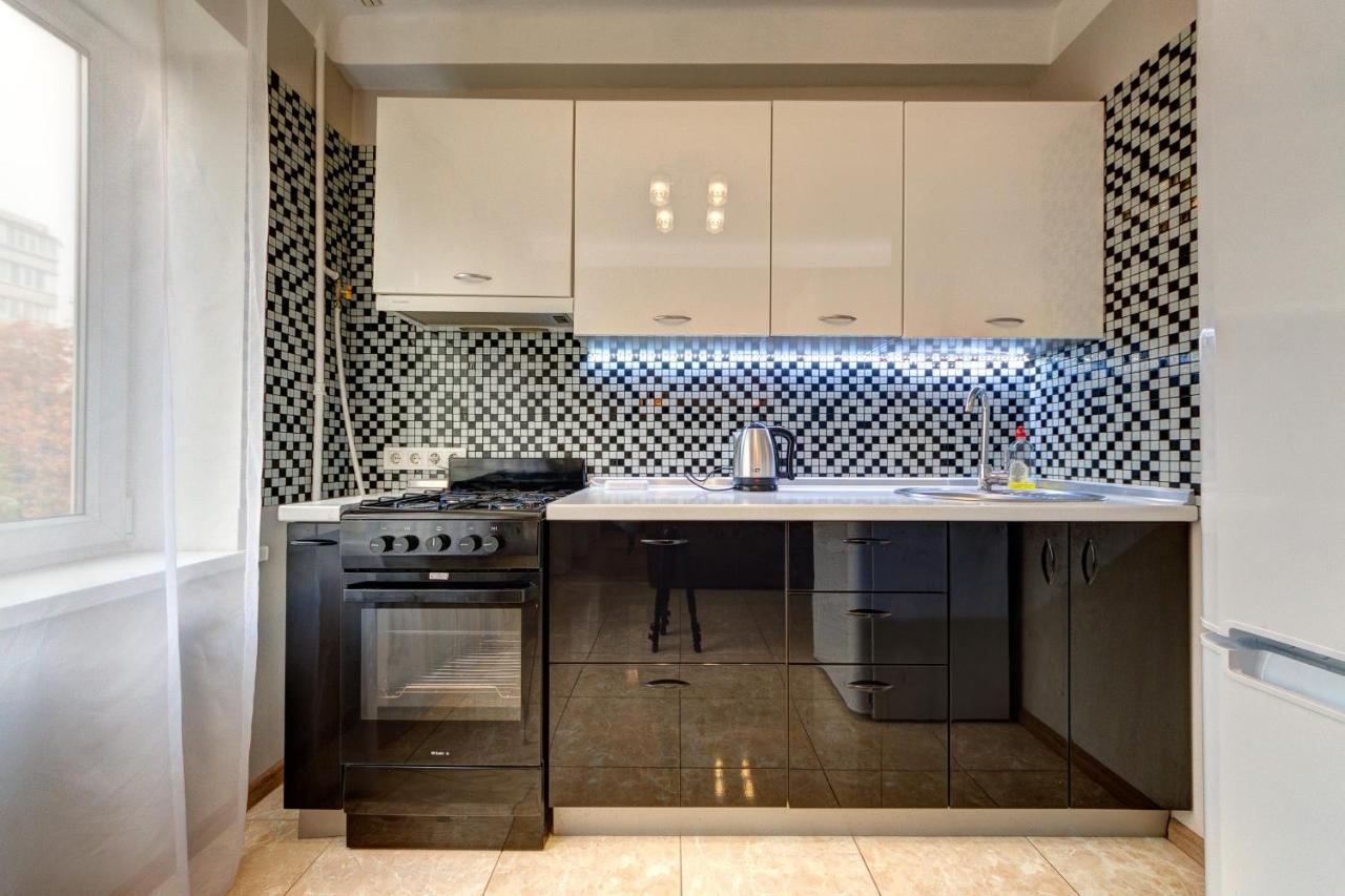 Excellent Apartment Druzhby Narodov Boulevard 3A. Lybedskaya Metro Station 基輔 外观 照片